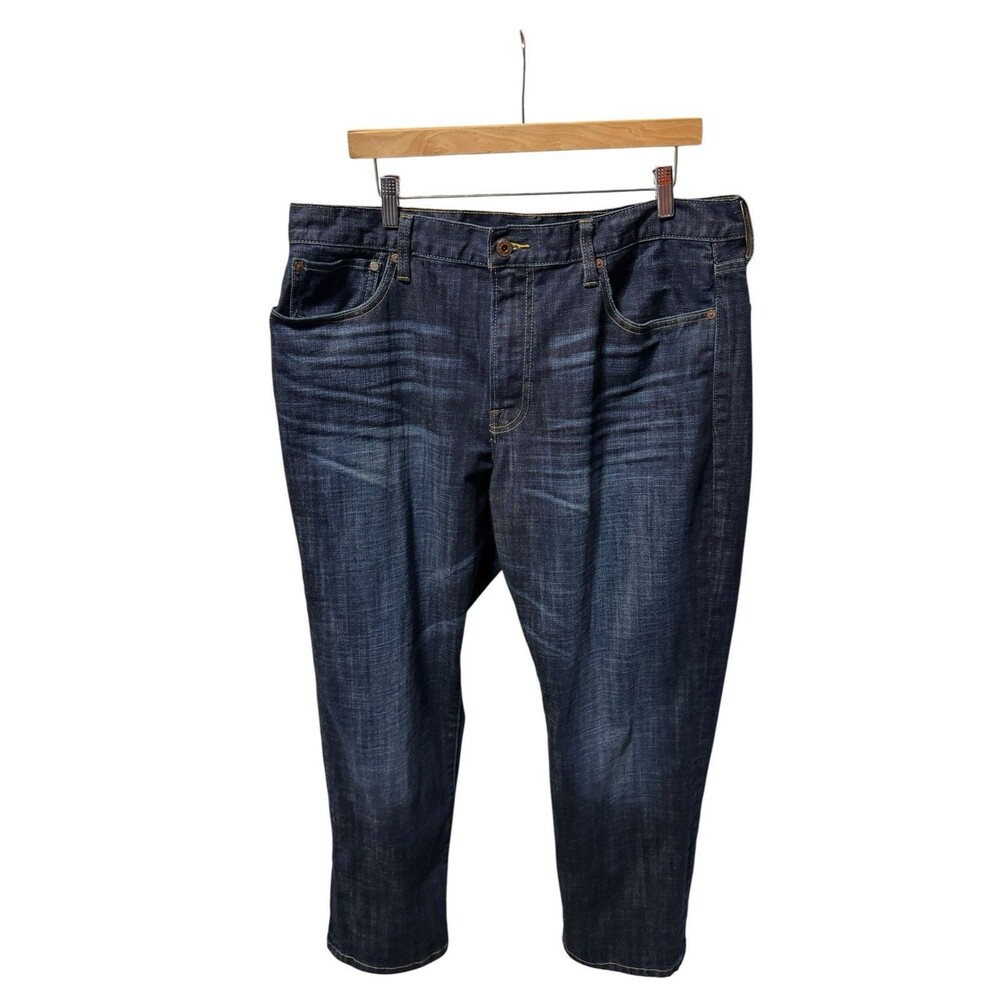 Lucky Brand 329 Classic Straight Men’s 38x30 Stretch Dark Wash Denim Blue Jeans